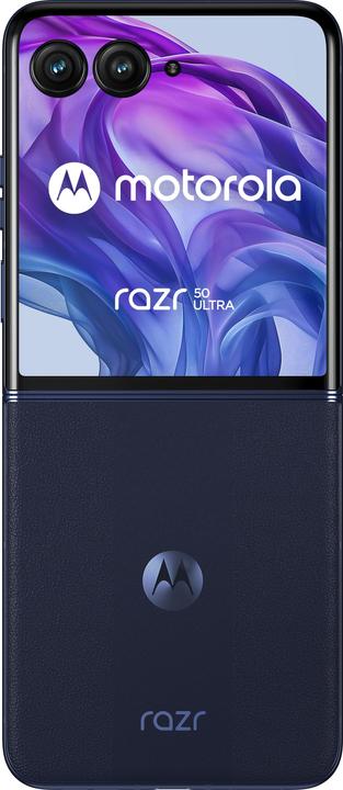Actual product image Motorola Razr 50 Ultra (512 GB, Midnight Blue, 6.90", SIM + eSIM, 50 Mpx, 5G)