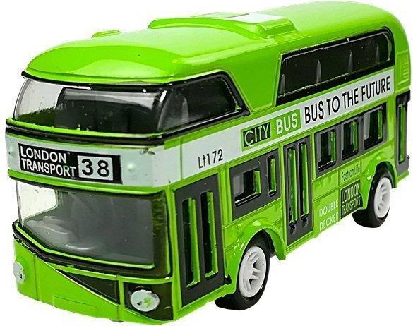 Produktbild Lean Toys Double-decker bus, 4 colors