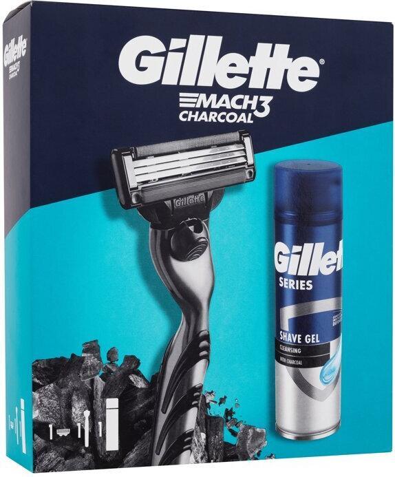 Actual product image Gillette Mach3 Charcoal