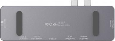 Actual product image LMP Compact Dock (USB-C, 8 Ports)