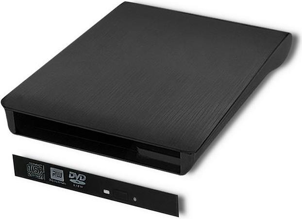Produktbild Qoltec External USB 2.0 12.7mm SATA Optical Drive Case (5.25")