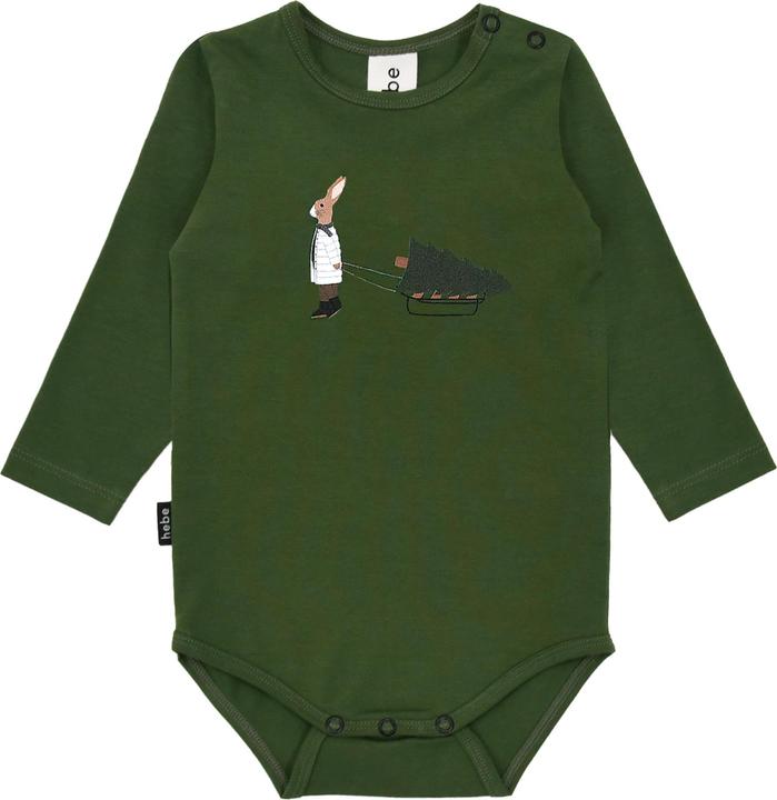 Hebe Body mit Häschen und Weihnachtsbaum
