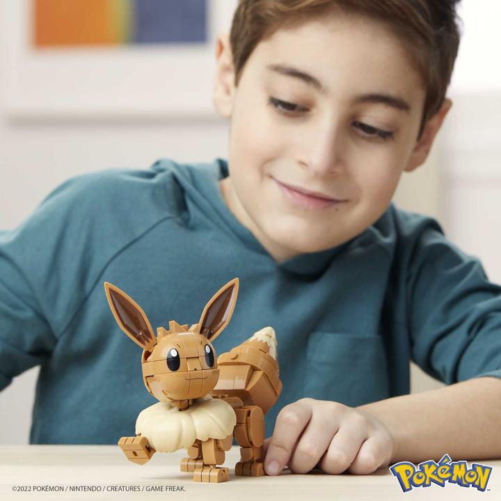 Actual product image Mega Construx Pokémon Build & Show Eevee