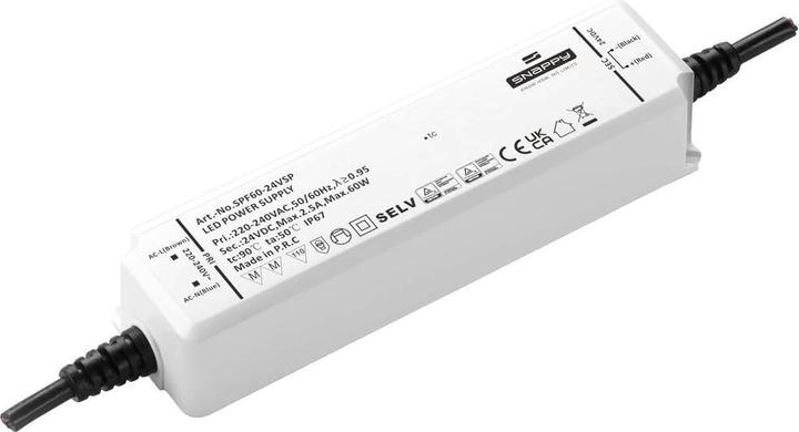Dehner Elektronik SPF 60-24VSP LED-Trafo, LED-Treiber Konstantspannung 60 W 2.5