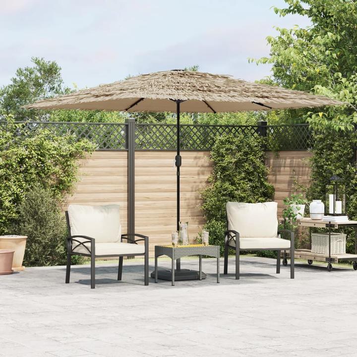 Image du produit VidaXL Parasol avec LED et mât (2.90 m)