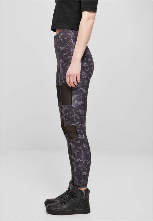 Immagine prodotto Urban Classics Leggings Tech Mesh AOP da donna (4XL)