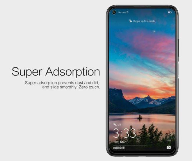 Actual product image Nillkin Super Clear Series Protective Film (1 Piece, Huawei P40 Lite)