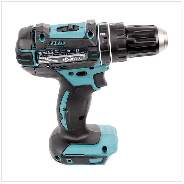 Actual product image Makita DHP 482 Z Battery impact drill 18 V 62 Nm + bit set 31 pcs ( D-30667 ) (Rechargeable battery operated)