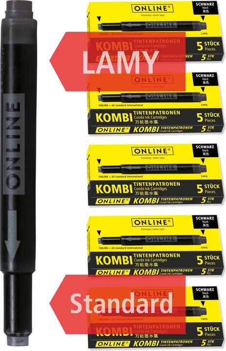 Actual product image Online Ink cartridge 70033 Black Erasable (Inkwell, Black)