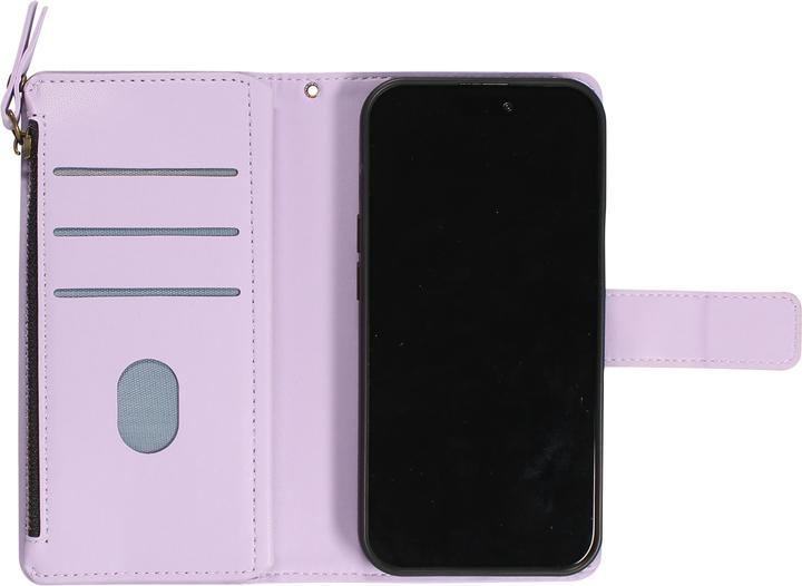 Immagine prodotto PhoneLook Custodia a portafoglio lussuosa e sofisticata con chiusura magnetica e scomparto per monete e carte. (Apple iPhone 15 Pro Max)