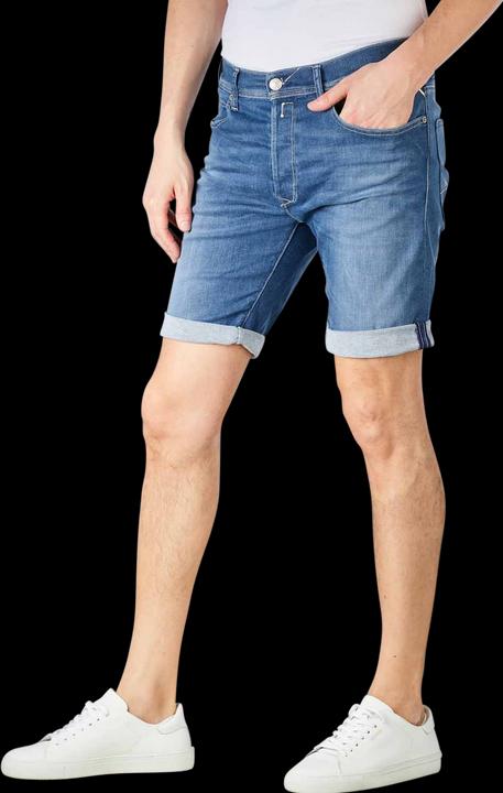 Actual product image Replay RBJ Denim Shorts Light Blue (32)