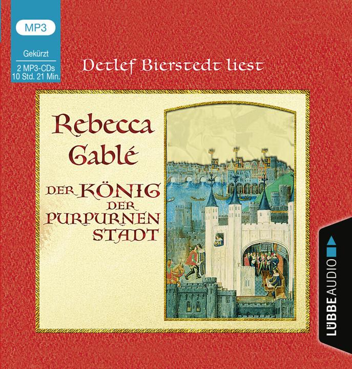 Produktbild Der König der purpurnen Stadt (Rebecca Gablé, Detlef Bierstedt, Deutsch)