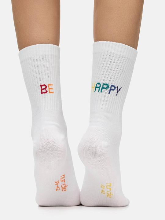 Actual product image Nur Die Freizeitsocken Statement Socken mit Stickerei (pack of 10, 43 - 46)