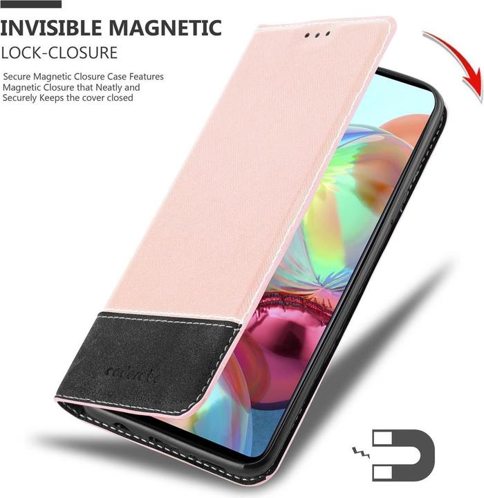 Productafbeelding Cadorabo X-Wallet hoes voor kunstleer pak (Samsung Galaxy A71)