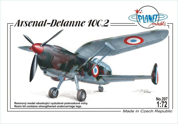 Actual product image Planet Models Arsenal Delanne 10C.2