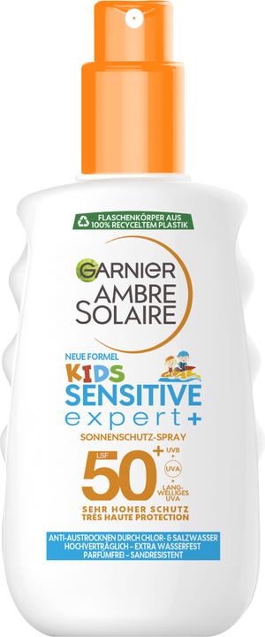 Garnier Kids Sensitive Advanced + (Sun spray, SPF 50+, 200 ml, 235 g)
