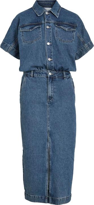Rouge Edit Midi Jeanskleid (36)