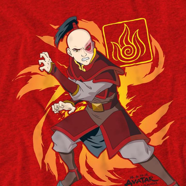 Produktbild Avatar: The Last Airbender Flame Burst TShirt (M)