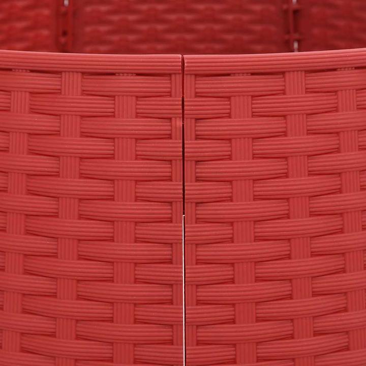 Actual product image VidaXL Christmas tree skirt Christmas tree skirt Christmas tree skirt tree skirt red plastic (1 -part)