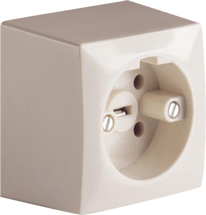 Produktbild ABL PERILEX AP-Steckdose, 16 A, weiss