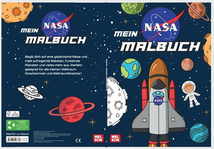 Produktbild NASA: Mein Malbuch