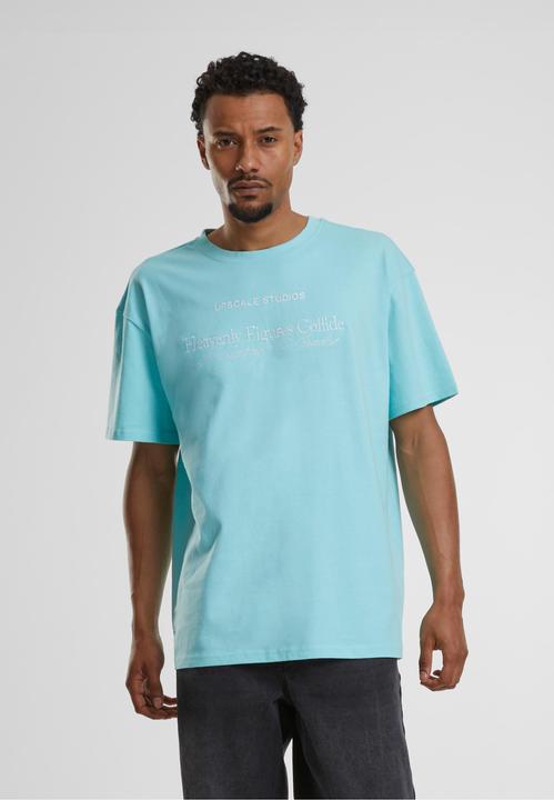 Actual product image Urban Classics Upscale Heavenly Figures Collide Heavy Oversize Tee - 174451 (L)