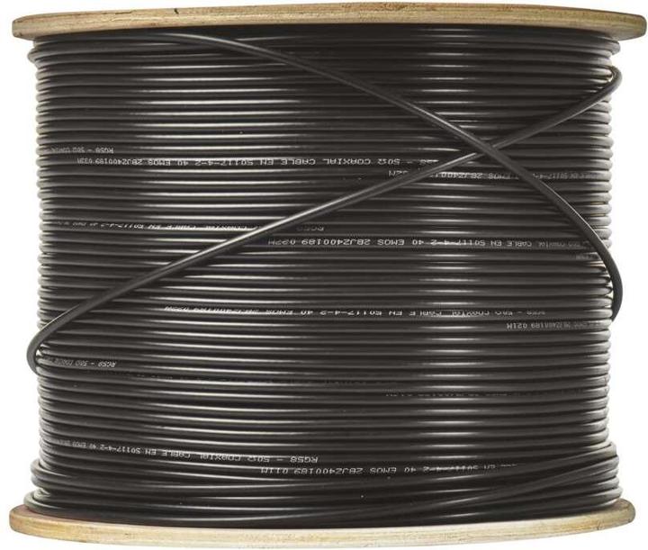 Actual product image Emos Coaxial cable RG58U, 500m (Plug socket)