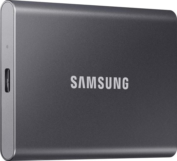 Actual product image Samsung Portable T7 Titan Grey (4000 GB)