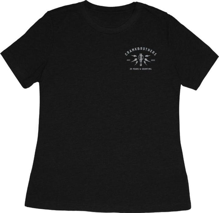 Actual product image Crankbrothers 25th Anniversary Edition T-Shirt Women, black/light gray (M)