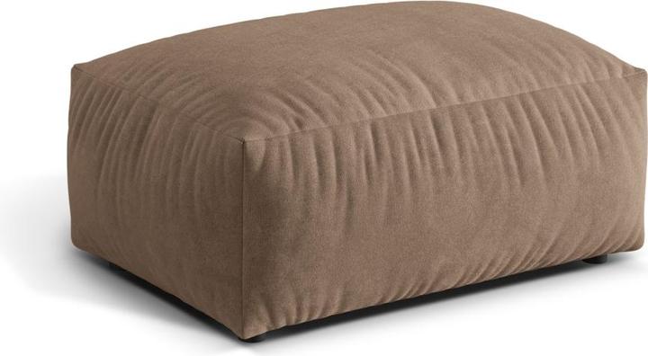 Actual product image Micadoni Modular Pouf, "Martina", 1 Seat, 95x65x44 Made in Europe (Cushioned stools)