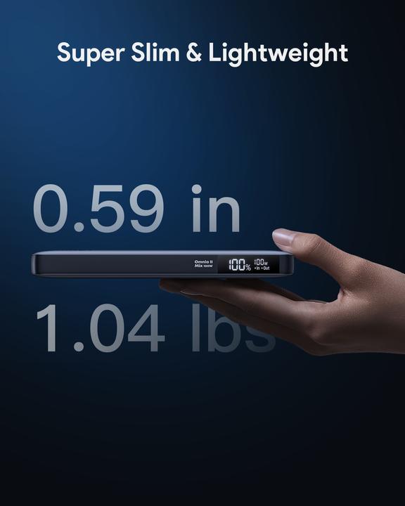 Image du produit Aukey SprintX (20000 mAh, 100 W, 74 Wh)