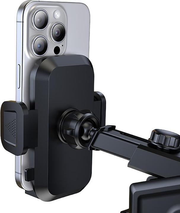 Actual product image Bwoo Dashboard car holder BO-ZJ125 ABS+silicon+aluminum
