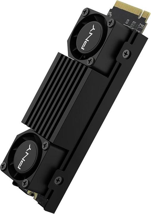 Image du produit PNY CS3150 SSD 1TB M.2 GEN5 NVMe Black Heatsink (1000 Go, M.2 2280)