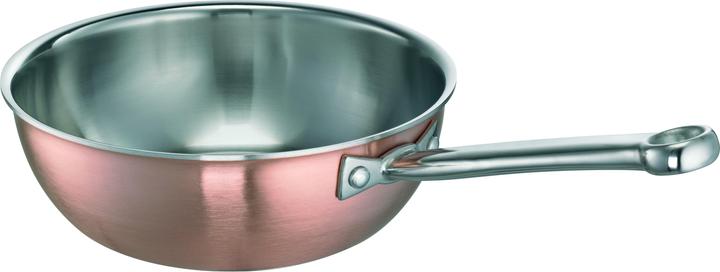Schulte-Ufer Sauteuse De Luxe i Kupfer (20 cm, Bratpfanne, Edelstahl, Aluminiumguss, Kupfer)