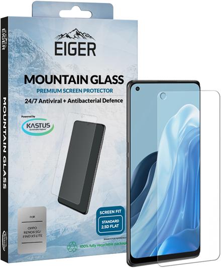 Produktbild Eiger Mountain Glass Clear (1 Stück, Oppo Find X5 Lite, Oppo Reno 6 5G)