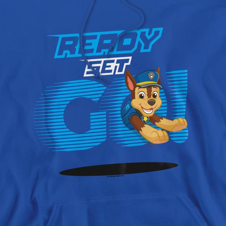 Immagine prodotto Paw Patrol Ready Set Go! Felpa con Cappuccio Chase Uomo (XXL)