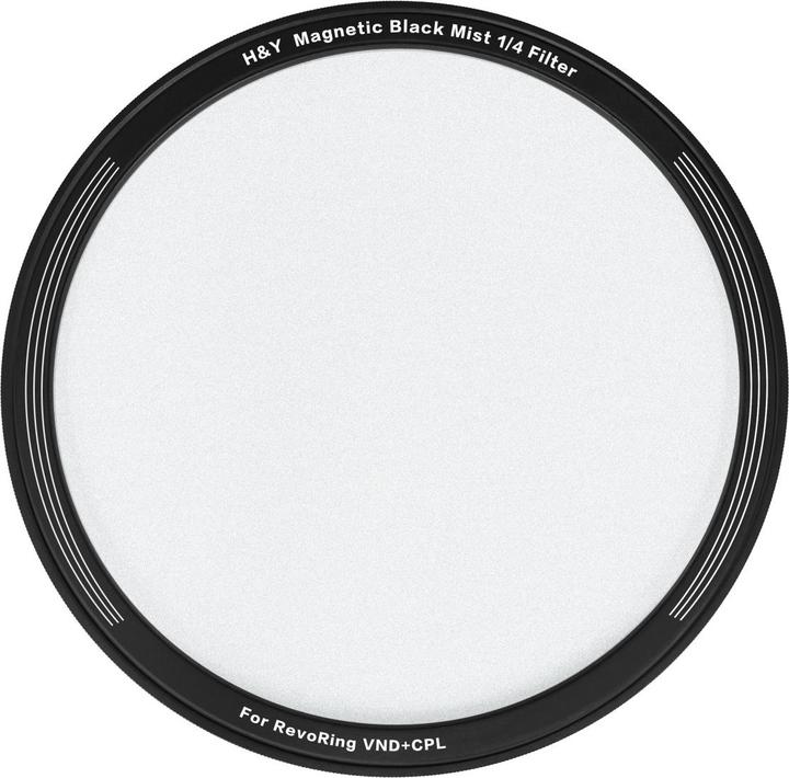 H&Y Black Mist Magnetic 1/4 Clip-on Filter for REVORING 46-62mm (62 mm, Black Mist Filter)