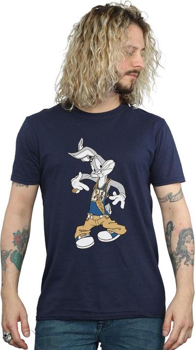 Produktbild Looney Tunes Mens Rapper Bugs Bunny Cotton T-Shirt (M)