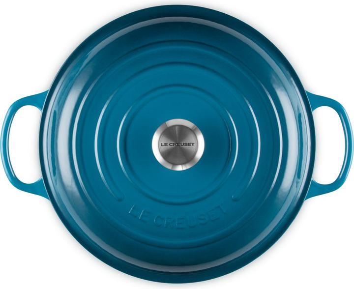 Produktbild Le Creuset Signature (30 cm, Bräter + Schmortopf, Gusseisen)