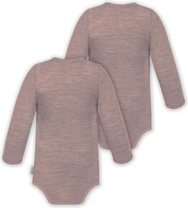 Image du produit Normani Lot de 2 Body Mérinos à langer Body manches longues - 9343 (86)