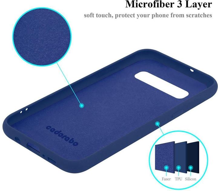 Productafbeelding Cadorabo TPU Liquid Silicone Case Cover (Samsung Galaxy S10 5G)
