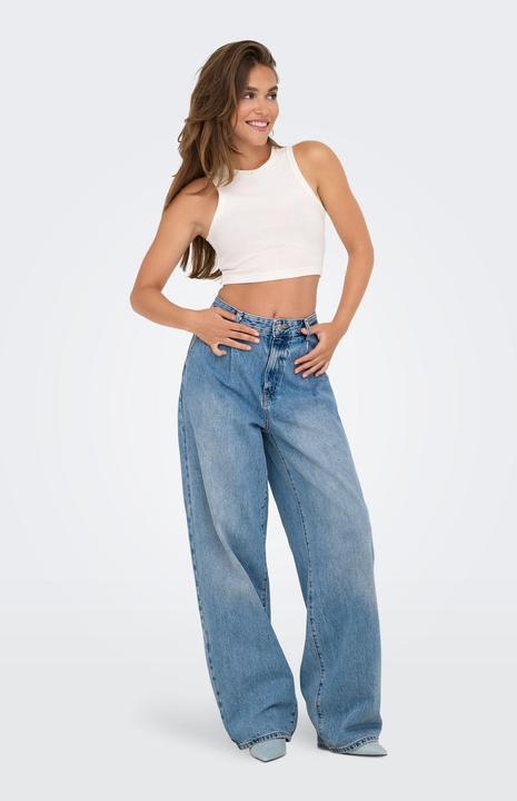 Immagine prodotto Only ONLGIANNA Mittlere Taille Gerade geschnitten Jeans Straight-Fit jeans (W26/L32)