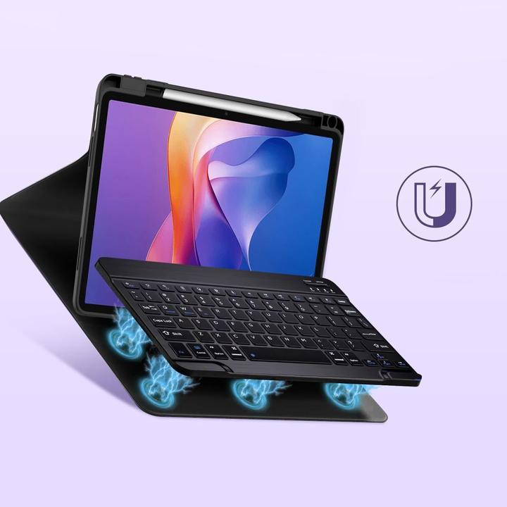 Produktbild Tech-Protect SC Pen Case für Xiaomi Redmi Pad 2 11.0 mit Tastatur, Schwarz