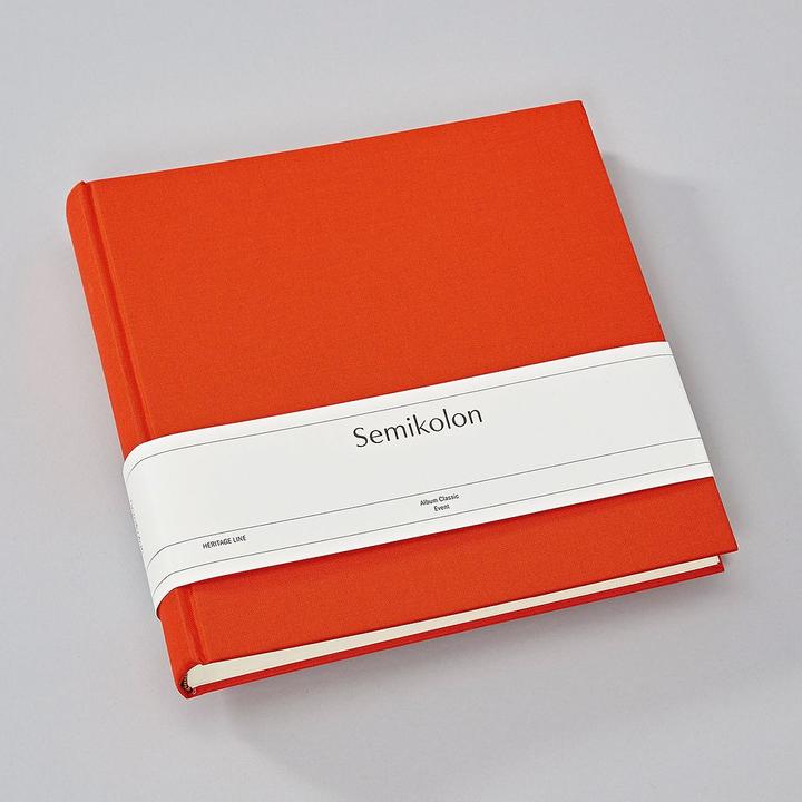 Produktbild Semikolon Album Classic Event, orange