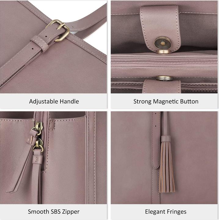 Actual product image Only-Bags.Store Laptop-Tasche Aktentasche Handtasche grosse Handtasche Business-Arbeitstasche (15.60")