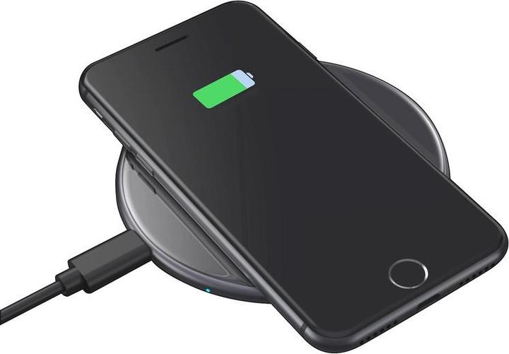 Actual product image Crong charger Induction 3 A (CRG-PS15W-BLK) (15 W)