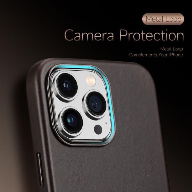 Immagine prodotto Dux Ducis Custodia in vera pelle della serie Naples (Apple iPhone 14 Pro)