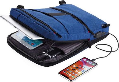 Image du produit Troika SAFTSACK Sac à dos professionnel, bleu