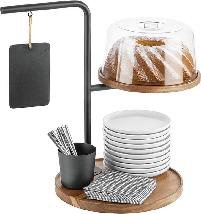 Produktbild APS Etagere Akazienholz H47cm