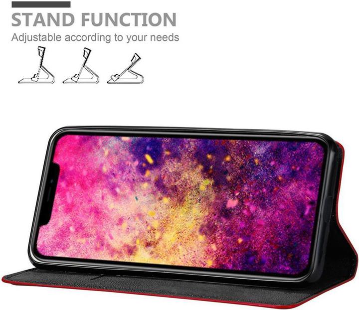 Produktbild Cadorabo Book Invisible Magnet Cover (Realme 12 Pro+, Apple iPhone 12)